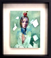 Katarína Vavrová - List do vetra - originál